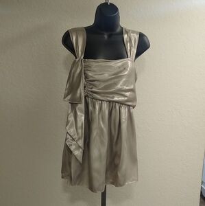 Vera Wang l Tan Dress Size 10